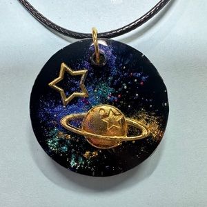 Universe Stars Moon Planet Celestial Series Necklaces